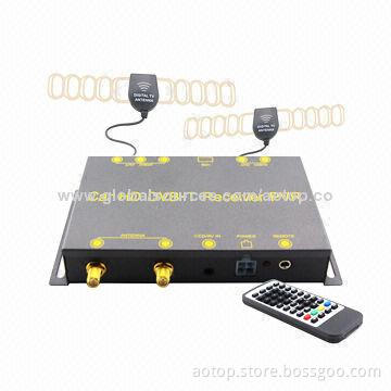 Newest Car Digital DVB-T TV Box for Europe, Supports 250km, Full HD 1,080P, USB Record, PVR Function